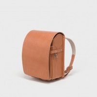 「japanese school bag」（all leather / natural）22万円