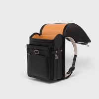 「japanese school bag」（all leather / black）22万円
