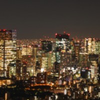 SHIBUYA SKY 屋上展望空間「SKY STAGE」からの眺望（夜）