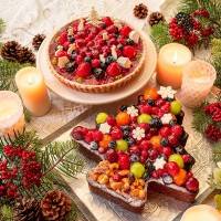 キル フェ ボンがクリスマスケーキの予約受付を開始! 今年はフルーツたっぷりな2種のタルトがラインアップ