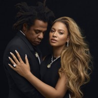 Beyoncé and JAY-Z for the Tiffany & Co. fall 2021 ABOUT LOVE campaign, shot by Mason Poole.