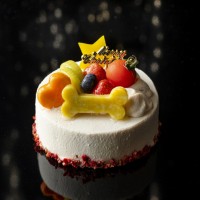 パウズ・クリスマス ドッグ用ケーキ／直径12cm 3,000円