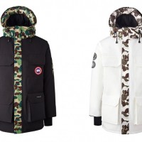 CANADA GOOSE ABC CAMO EXPEDITION PARKA FOR BAPE(R) x CONCEPTS COLOR: BLACK, WHITE 18万8,100円 (税込)