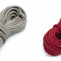 ロープメーカーとして創業したマムートの初期のロープなどもスイス本国より取寄せ