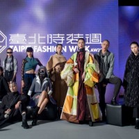 サステナブルファッショ開幕ショーに登場したブランド：C JEAN、TSUNG YU CHAN、Oqliq、UUIN、WEAVISM、DYCTEAM。