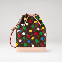 Louis Vuitton x Yayoi Kusama Nano Noé in Monogram canvas with Painted Dots print
