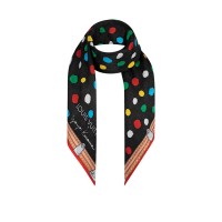 Louis Vuitton x YK Silk BB Bandeau with printed Painted Dots