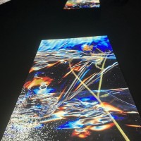 HOSOO GALLERYで展示されているGAK YAMADA『Life,Cosmic flower』の万華鏡装置