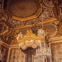 王妃の寝室-天井