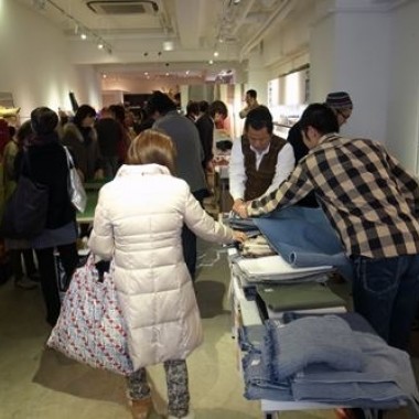 テキスタイル・マルシェ、うめだ阪急で百貨店初開催。タッセルとくみひものワークショップも開催