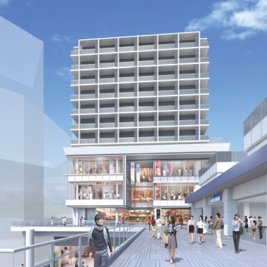 小田急電鉄が海老名駅に新たな複合ビルを建設、2014年10月に開業予定 