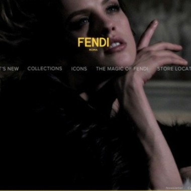 フェンディ公式サイト、HTML5で全面リニューアル。ジュリア・フローチェのムービー初公開