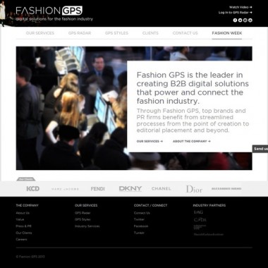 NYファッション業界のスケジュールをオンラインで一括管理する「Fashion GPS」