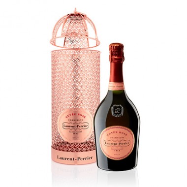 煌めく化粧箱入りのシャンパン「ローラン・ペリエ ロゼ エクラン」が新宿伊勢丹で先行発売