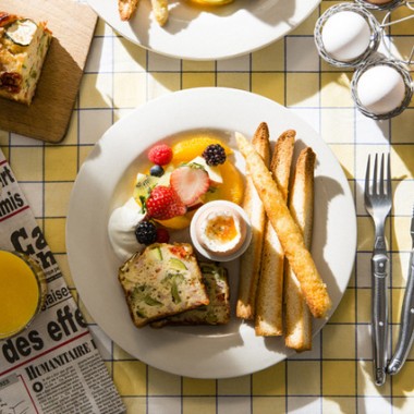 シンプルだけど美味しい“フランスの朝ごはん”、世界朝食レストランの新メニュー