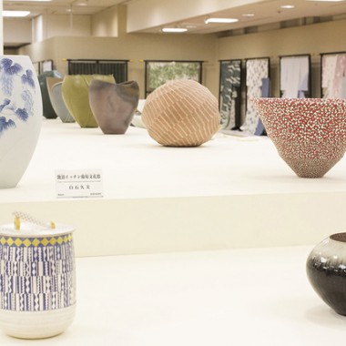 最高峰の工芸品が一堂に。日本伝統の美と技に迫る「日本伝統工芸展」が日本橋三越で開催中