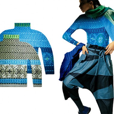 ミー イッセイ ミヤケの2016秋冬コレクションは、旅の持ち歩きにもぴったりのコンパクトな服