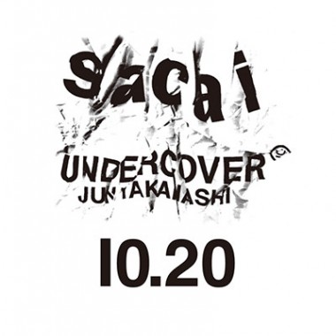「10.20 sacai / UNDERCOVER」合同ショーが20日19時に開催