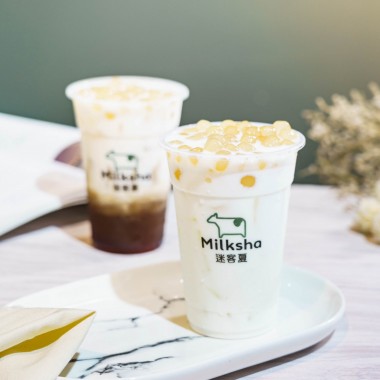台湾発、濃厚ミルクと“白タピオカ”の人気ドリンクブランド「ミルクシャ」が日本初上陸