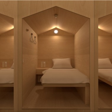 フィンランドのプロダクトデザイナーが手掛けたカプセルホテルが京都に今冬オープン