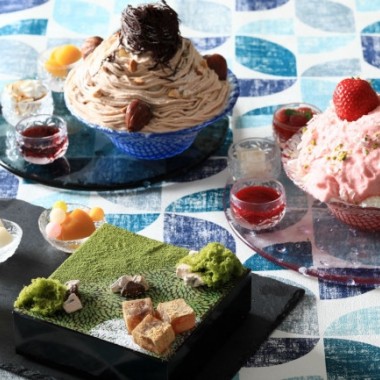 名古屋ストリングスホテルで食して涼む。「3種のご褒美かき氷」を販売
