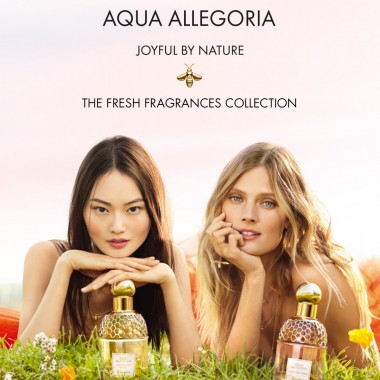 ゲランから人気のフレグランスコレクション「アクア アレゴリア」に新たな2種の香りが登場