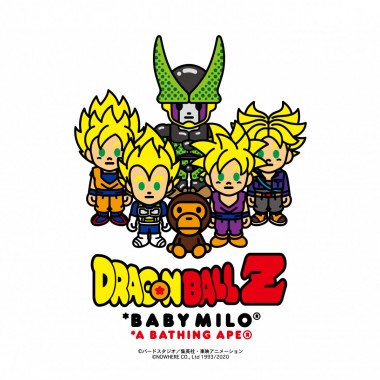 BAPE(R) × ドラゴンボールのコラボが今年も決定! トランクス、メカフリーザなど人気キャラクターも登場