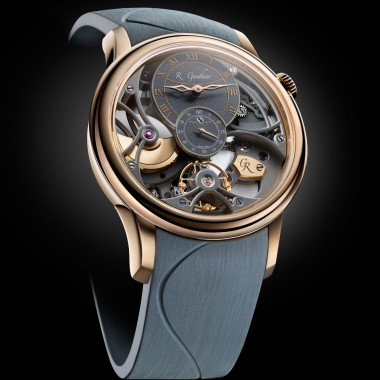手作業の仕上げを堪能。スイス高級時計ブランド「ローマン・ゴティエ」の最新鋭のスケルトンウォッチ