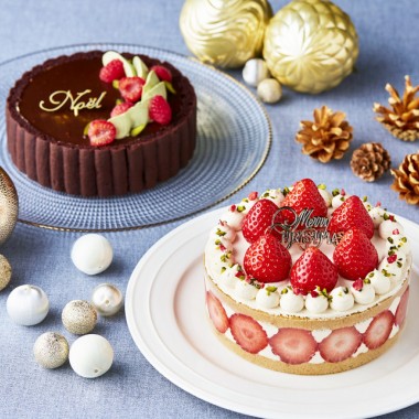 ヴィーガン・スイーツ専門店から100%植物性食材のみを使用した2種のクリスマス・ケーキを発売