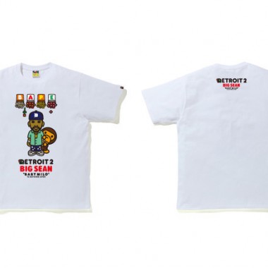 全米1位の大ヒットアルバム「DETROIT 2」を記念したビッグ・ショーン×ベイプのTシャツを発売