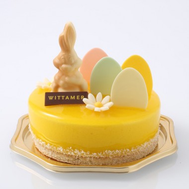 ベルギー王室御用達「ヴィタメール」からウサギがのったイースター限定ケーキが登場