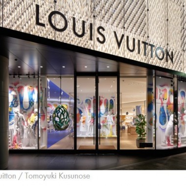 ルイ・ヴィトン 渋谷メンズ店が2021サマー・カプセルコレクション仕様に! グラフィティ・アーティストCOOKがアートワークを制作