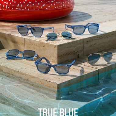 6つのレジェンドモデルを夏仕様にアップデート! レイバンから夏らしいカプセルコレクション「True Blue」が登場