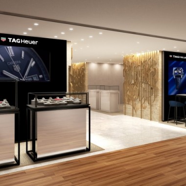 タグ・ホイヤー「モナコ」コレクションにフォーカスしたブランド初のコンセプトショップが伊勢丹新宿店5階にオープン