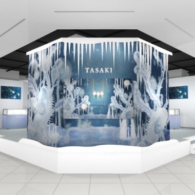 TASAKIが新宿伊勢丹ザ・ステージでポップアップを開催。氷柱をモチーフにした「デインジャー アイシクルズ」を先行販売