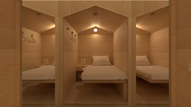 フィンランドのプロダクトデザイナーが手掛けたカプセルホテルが京都に今冬オープン