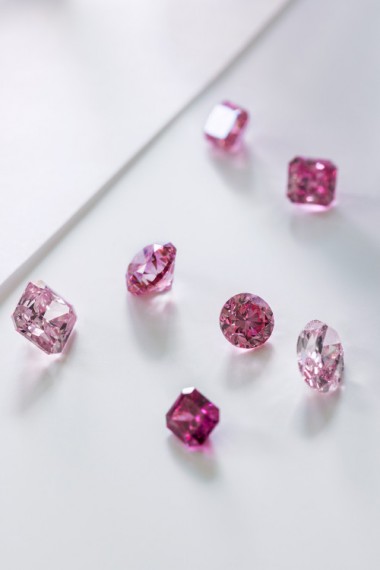ティファニーが取得したオーストラリア・アーガイル ダイヤモンド鉱山から採掘された希少なピンクダイヤモンド