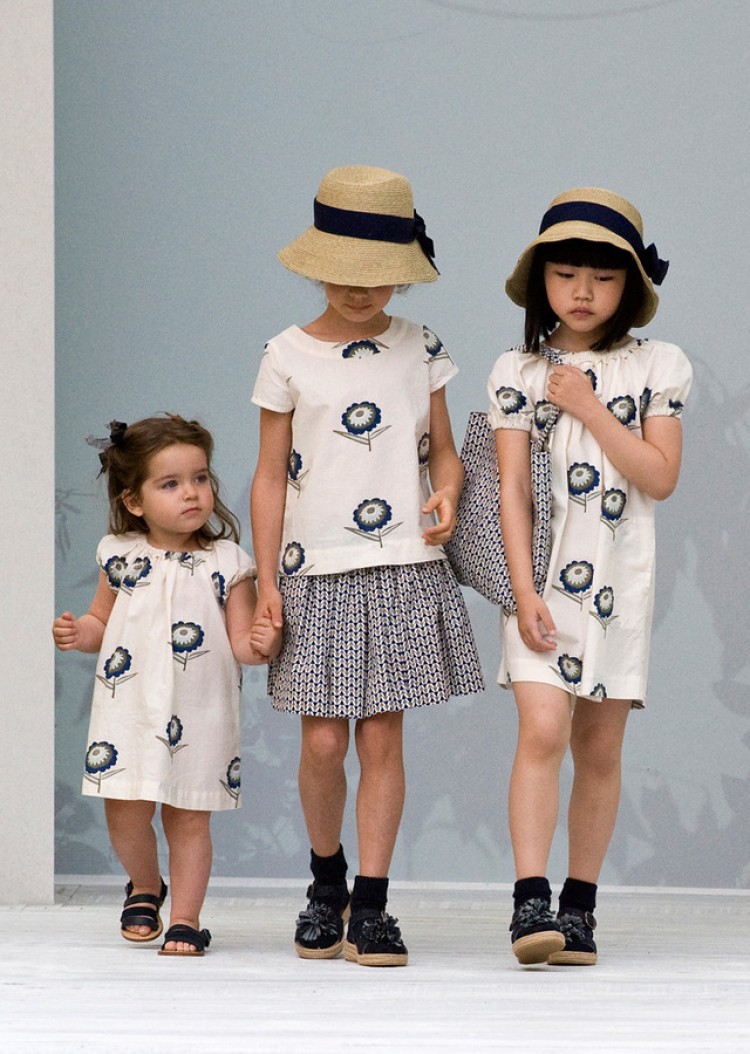 パリの子供服「ボンポワン」のロマンティックな春の新作 | FASHION | FASHION HEADLINE