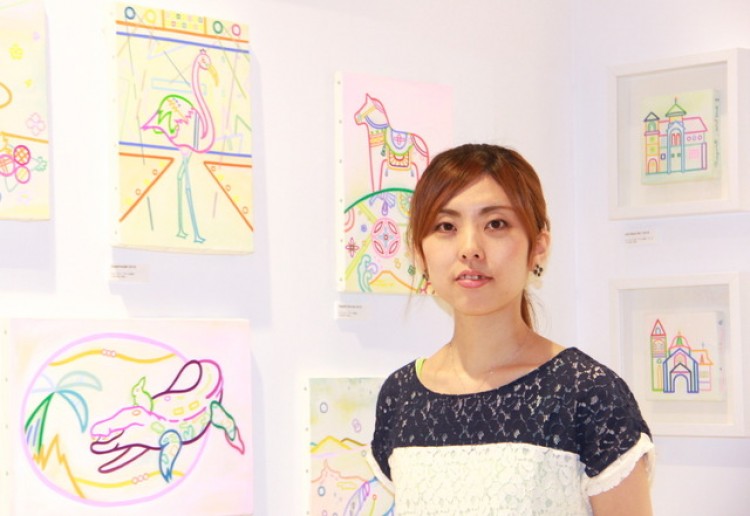 下田真由美のファンタジーなアクリル画世界 新宿伊勢丹で開催中 Art Culture Fashion Headline