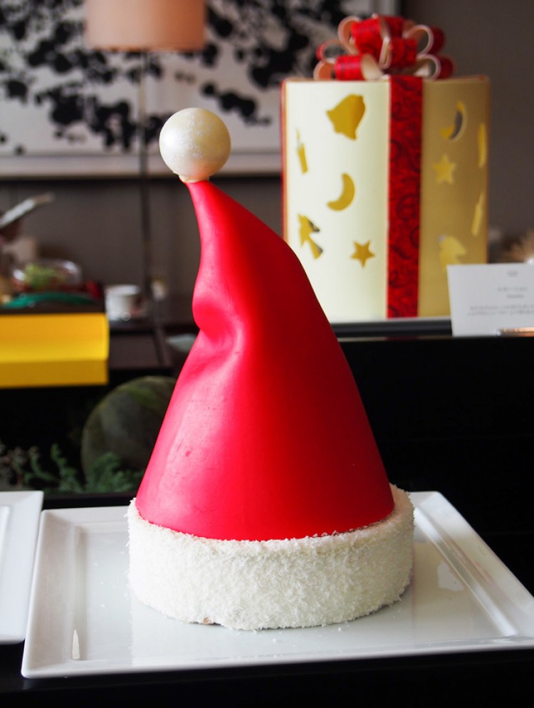 パレスホテル東京 クリスマスケーキお披露目 サンタ帽やツリーが食べられる Life Fashion Headline