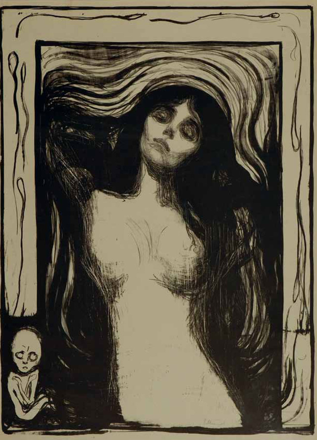 Edvard Munch "Madonna"