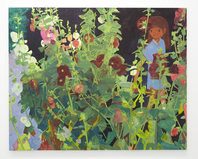 工藤麻紀子「目撃証言」2012年（130x162cm、oil on canvas）