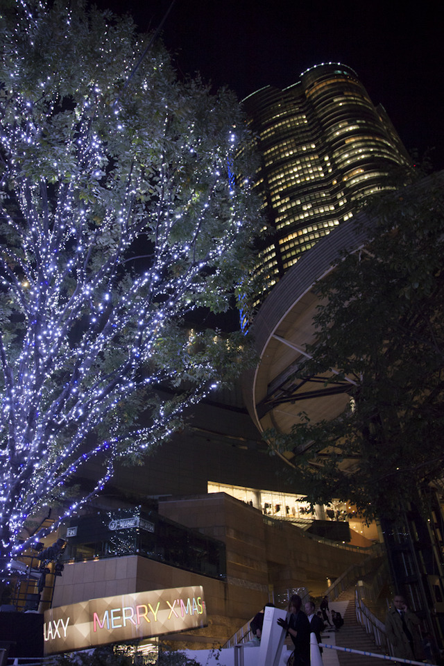 六本木ヒルズけやき坂のクリスマスイルミネーション