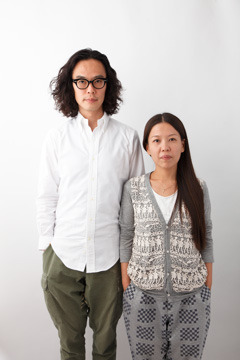 左から、ミントデザインズデザイナーの勝井北斗と八木奈央