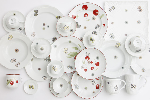 ミナペルホネン×リチャードジノリ食器展、パスザバトンで開催 | LIFE 