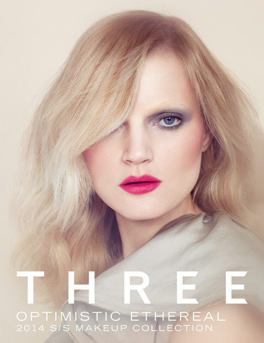 「THREE」の2014年春メイクは“前向きで信じられないほど美しい”がコンセプト