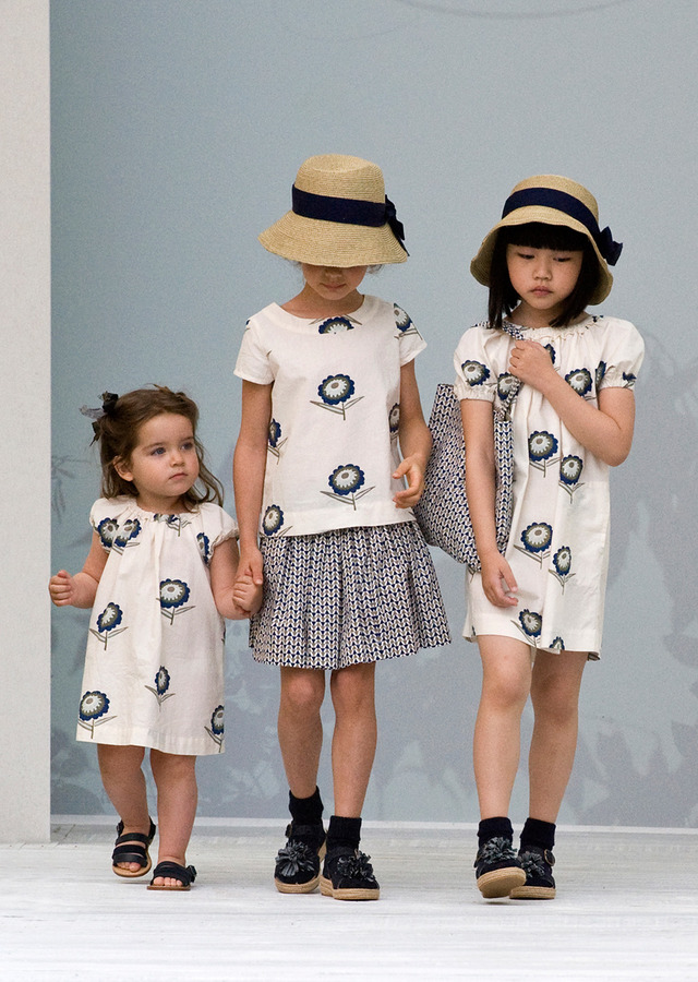 Parisian children's clothing brand Bonpoint's romantic new spring ...