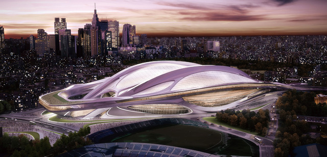 東京オリンピックのメインスタジアムに予定されている2019年に竣工予定の新国立競技場