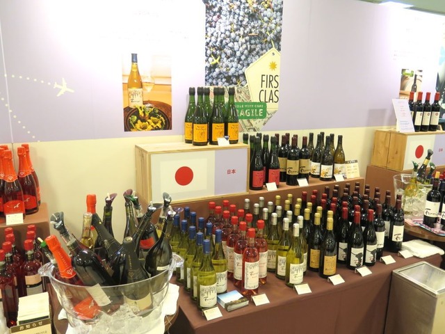 日本のワインも豊富にラインアップ