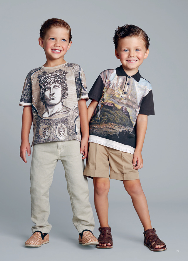 ドルチェ＆ガッバーナのファッション性を子供服に。新宿伊勢丹で 